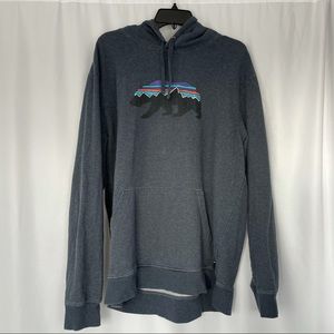 Patagonia Men's Size Large Mountain Bear Hoodie